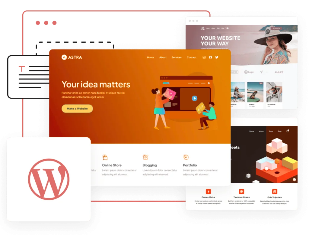 Choose from 10,000+ themes